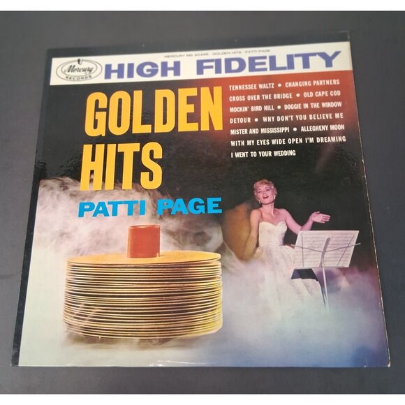 Patti Page Golden Hits Vinyl Record MG 20495 VTG 1960 LP High Fidelity MCM VG+ - Picture 9 of 12
